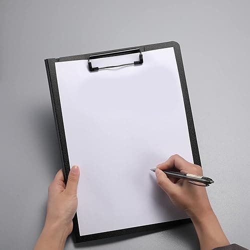 Clipboards (Set of 3) by Office Clipboard Folder, File Cover Folder Clipboard with Horizontal and Vertical Double Clips Metal Clip, Letter Size or A4 thumbnail 6