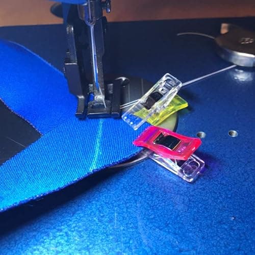 Multipurpose Sewing Clips 30 Pcs Premium Quilting Accessories - Assorted Colors Fabric Clips for Sewing Supplies and Crafting Tools thumbnail 7