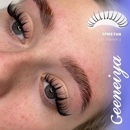 Geeneiya Spikes Lash Clusters and Bottom Lashes Wispy Eyelash Clusters D Cluster Eyelash Extensions Spike Individual Eyelashes (5-6-7mm, 11-13-15-17-19mm) thumbnail 3