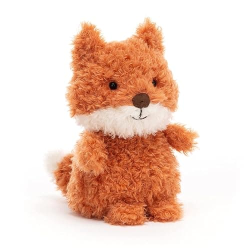 Jellycat Little Fox Stuffed Animal, 7 inches - Woodland Plush Toy - Classic Children's Gift - Image 1