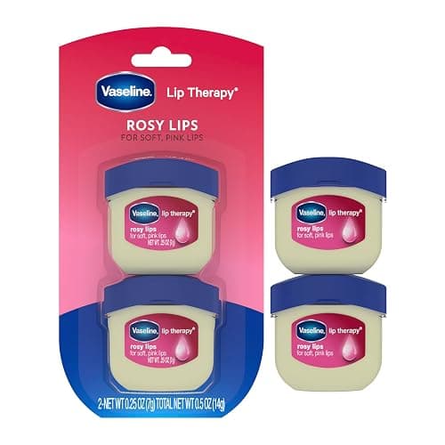 Vaseline Lip Therapy Lip Balm Mini 2 Pack Rosy 0.25 oz thumbnail 3