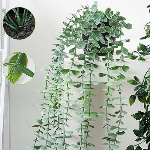 Plantes Suspendues Artificielles 3 Plantes,Artificielles Fougère Artificielle, Artificielles à Suspendre en Pot,pour Mur ou Intérieur ou Extérieur,pour la Maison, Le Mariage, la Décoration Murale. thumbnail 5