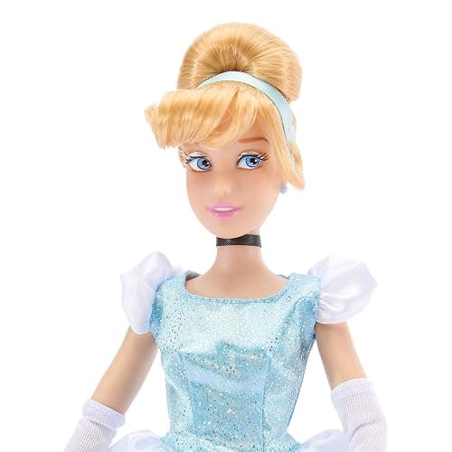 Disney Store Official Cinderella Classic Doll for Kids, Cinderella, 30cm/12”, Fully Posable Toy with Beautiful Ballgown & Surprise Character Friend - Suitable for Ages 3+ thumbnail 2