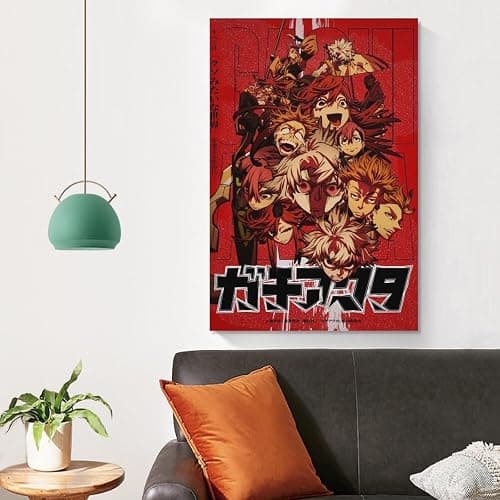 GACHIAKUTA Anime Poster (1) Canvas Wall Art Poster Decorative Bedroom Modern Home Print Picture Artworks Posters 16x24inch(40x60cm) thumbnail 4