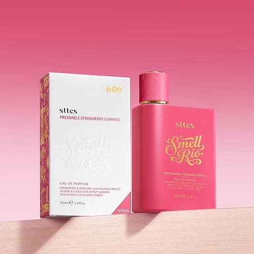 Sttes Perfume 606# (Pressable Strawberry Gummies) – Eau de Parfum 100ml (3.4 fl oz) – Strawberry, marshmallow, Fruit Gummies, Vanilla thumbnail 6