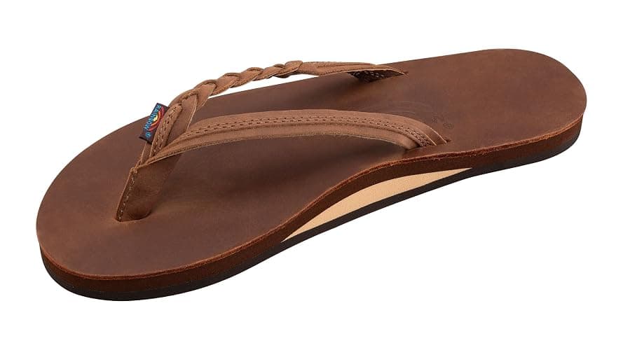 Rainbow Sandals Women’s Flirty Braidy Premier Leather w/Single Braided Strap - Image 1