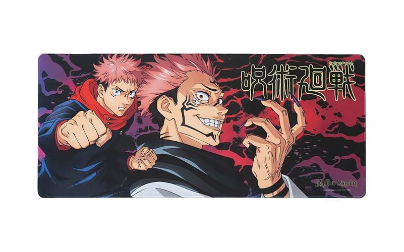 Grupo Erik XXL Mouse Pad - Jujutsu Kaisen Gifts | Gaming Desk Mat 31.5 x 13.8 inches Non-Slip Rubber Mat, Keyboard & Mouse Mat Large | Gaming Gifts Gamer thumbnail 2