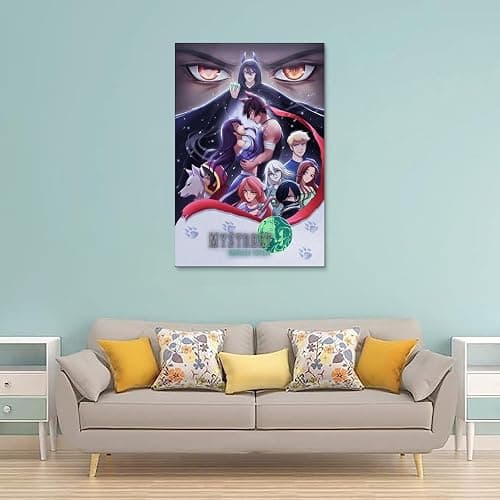 Fuwo Anime Aphmau Mystreet Poster Poster Canvas 90s Wall Art Room Aesthetic Posters 20x30inch(50x75cm) thumbnail 2