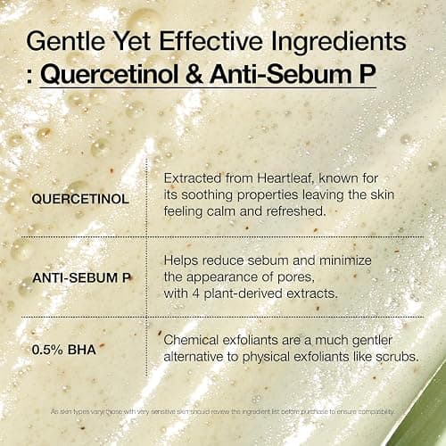Anua Double Cleanser Duo for Facial Cleansing : Heartleaf Pore Control Cleansing Oil & Heartleaf Quercetinol Pore Deep Cleansing Foam for Double Cleansing, Korean Skincare thumbnail 7