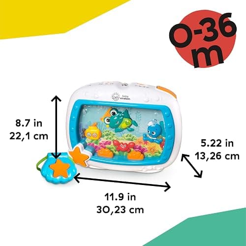Baby Einstein Sea Dreams Soother Musical Crib Toy and Sound Machine, Newborn and up thumbnail 3