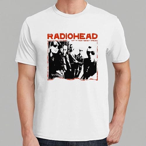UK Rock Band Vintage Shirt, Unisex T-Shirt for Mens Womens Fans White thumbnail 7