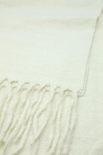 Achillea Warm Cashmere-Feel Winter Scarf – Thick Pashmina Shawl Wrap for Cold Weather thumbnail 9