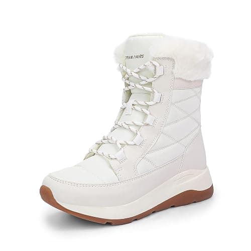 DREAM PAIRS Women's Winter Snow Boots Waterproof Lightweight Warm Faux Fur Lined Insulated Outdoor Ladies Mid-Calf Booties - Image 1