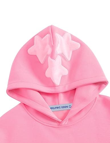 Aelfric Eden Star Hoodie Y2K Graphic Hoodies for Men Women Oversized Pullover Streetwear Hooded Sweatshirt thumbnail 5