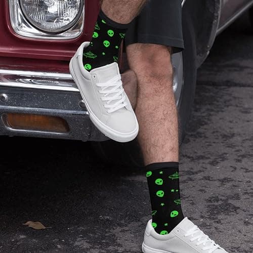 Yilad Novelty Crew Socks Casual Socks Mid Calf Socks For Women Men thumbnail 5