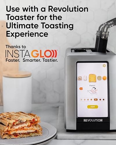Revolution Toastie Press (Works With All Toasters) Conveniently Toast Delicious Grilled Cheeses, Quesadillas, and Paninis in Your Toaster thumbnail 4