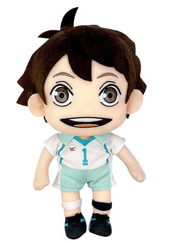 Great Eastern Entertainment Haikyu!! - Oikawa Plush 8'', Multi-Colored - Jersey Standing Up - Image 1