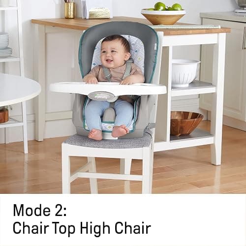 Ingenuity Trio Elite 3-in-1 High Chair, Toddler Chair, and Booster, For Ages 6 Months and Up, Unisex - Braden thumbnail 6