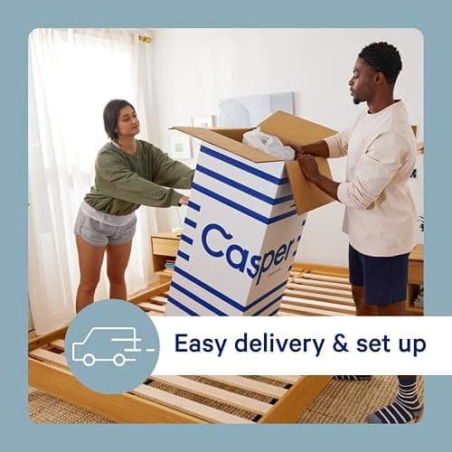 Casper Sleep Element Queen Mattress - Medium Feel - Motion Isolation - Breathable, Cooling Memory Foam - 100-Night Trial - CertiPUR-US thumbnail 7