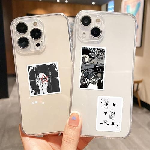 Black Aesthetic Downtown Girls Stickers Fashion Y2k Stickers(50) | Waterproof Laptop Stickers for Teens Adults, Vinyl Self-adhesive Decals, Journal Scrapbook Party Supplies thumbnail 5