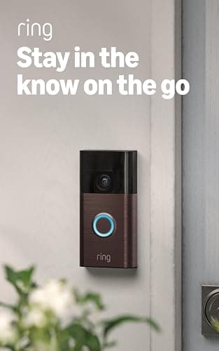 Ring Battery Doorbell (newest model), Home or business security with Head-to-Toe video, Live View with Two-Way Talk, and Motion Detection & Alerts, Venetian Bronze thumbnail 8