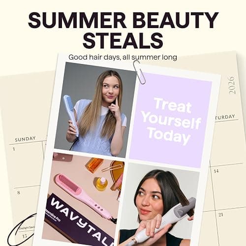 Steam Hair Straightening Brush thumbnail 8