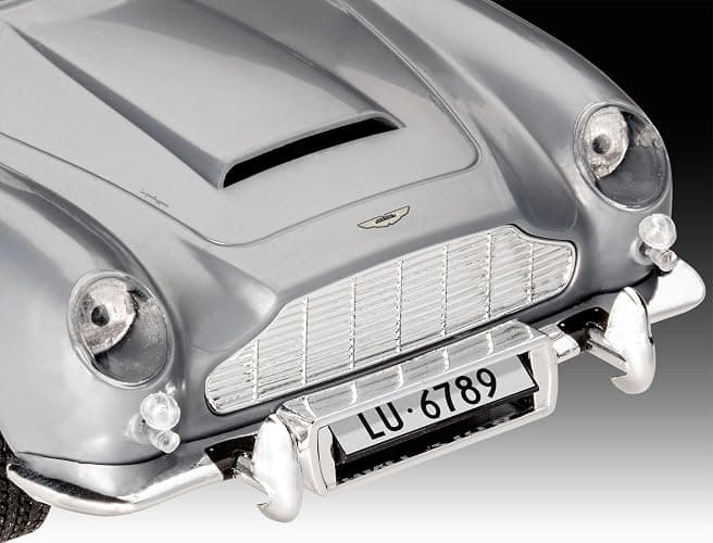 Revell 07746 James Bond Aston Martin DB5 (Click System) 1:24 Scale Unbuilt, Pre-Coloured, Click-Together (Non-Glue), Plastic Model Kit thumbnail 3