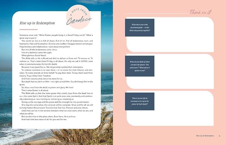 Rise and Renew: A 30-Day Devotional to Heal a Hurting Heart, Overcome Emotional Pain, and Grow in Your Faith – Devotions with Questions and Exercises ... Christmas Gift for Women (One Step Closer) thumbnail 6