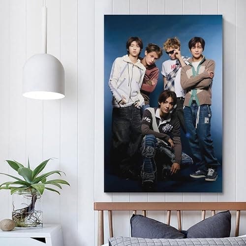 KJDSMOM KPOP POSTER CORTIS (1) Pretty Classic And Retro Posters Wall Art For Living Room And Bed Room Pop Music Canvas Prints Aesthetic16x24inch(40x60cm) Unframe-style thumbnail 5