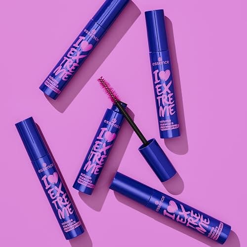 essence | I Love Extreme Volume Mascara Waterproof | Paraben Free | Cruelty Free | Black (Pack of 1, Waterproof) thumbnail 6