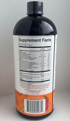 MaryRuth's Liquid Multivitamin+Hair Growth | Clinically Tested for Thicker Hair & Facial Wrinkles in Women | Biotin 10000mcg | Lustriva Hair Growth Supplement | Skin Care | Age 18+ | 30 Fl Oz thumbnail 13