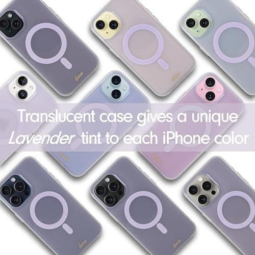 Sonix Case for iPhone 16 | Compatible with MagSafe | 10ft Drop Tested | Jelly Lavender thumbnail 2