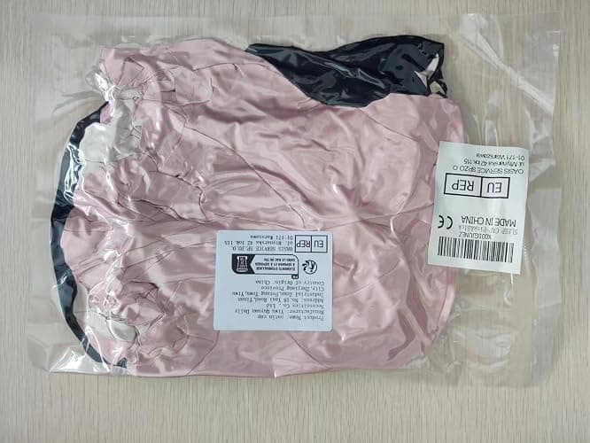Ranphykx 2PCS Satin Sleep Cap,Adjustable Double-Sided Sleep Bonnet,Bonnet Cap for Sleep (1 Black+ 1 Pink) thumbnail 9