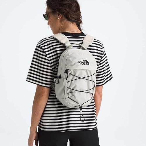 The North Face Borealis Mini Backpack, White Dune/TNF Black, One Size thumbnail 7
