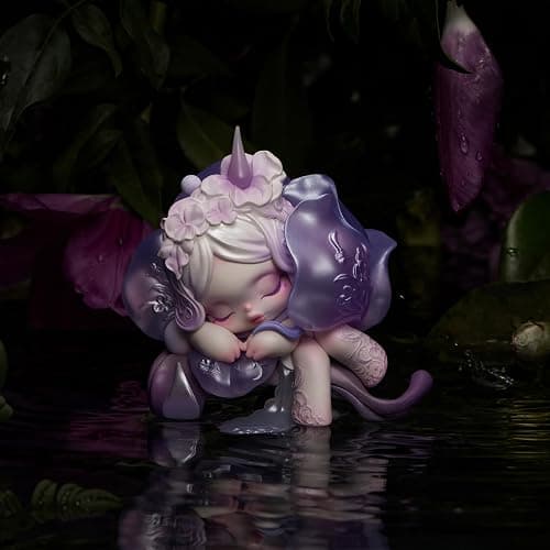 POP MART SKULLPANDA Petals in Four Acts Series Action Figures, Blind Box, Collectible Toys Home Decorations, Holiday Birthday Gifts for Girls and Boys, Single Box thumbnail 6