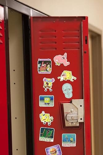 Spongebob Meme Sticker Pack 50ct – Die Cut Vinyl Large Deluxe Variety Set for Laptop, Water Bottle, Scrapbooking, Tablet & Indoor/Outdoor Use thumbnail 6