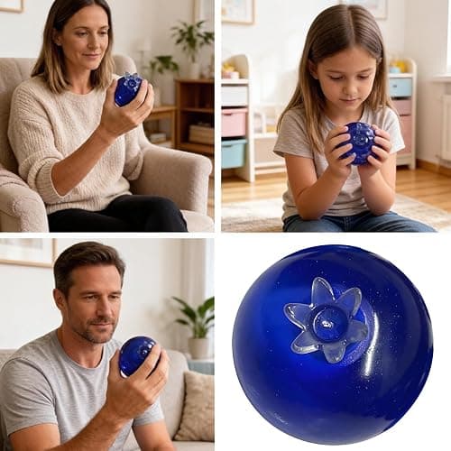 Silicon Taba Clear Blueberry Squishy , Big Jumbo Mochi Squishy Toy for Adults Children Portable Rubber Slow Spring Back Design Deformable Squeeze Stress Reliever thumbnail 3