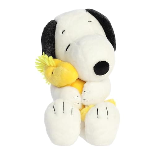 Aurora® Adorable Peanuts® Big Hugs Snoopy™ & Woodstock Stuffed Animal - Officially Licensed Toys for All Snoopy Fans - Nostalgic Gift for Adults and Birthday Celebrations - 13 Inches thumbnail 2