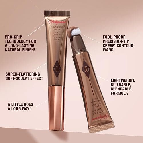 Charlotte Tilbury Hollywood Liquid Contour Wand - Easy-to-Use Contour Stick & Liquid Bronzer for Sculpting & Shaping - Leaves a Natural-Looking Sculpted Finish thumbnail 6