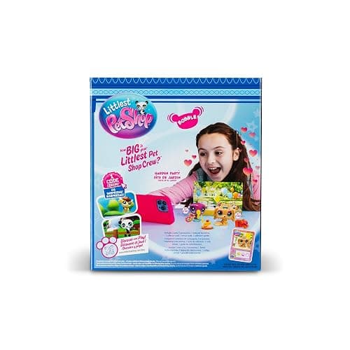 Littlest Pet Shop Series 2 Petfluencer Garden Party | Petfluencer Set Has 2 LPS Mini Pet Toys 4 Accessories 1 Backdrop 1 Collector Card And 1 Virtual Code | Collectable Toys For Girls And Boys thumbnail 8