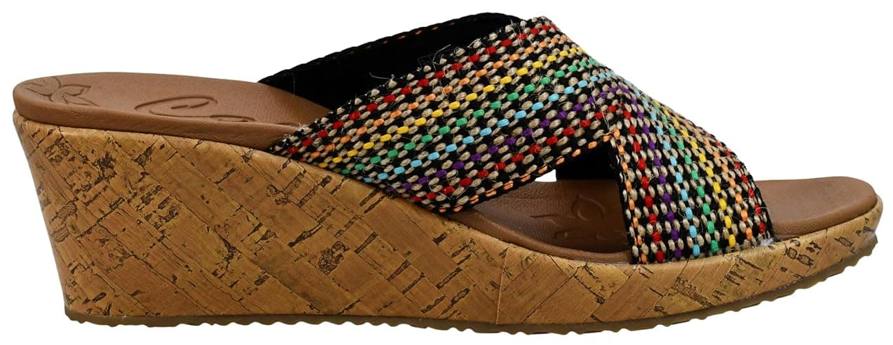 Skechers Women's Beverlee-Delighted Wedge Sandal thumbnail 6