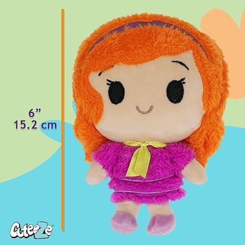 Kids Preferred Scooby-Doo 4 Piece Cuteeze Set - Scooby Doo, Shaggy, Velma, & Daphne Plush - for Baby and Toddler Boys & Girls - 6 Inches thumbnail 2