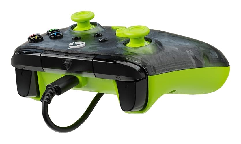 Turtle Beach Rematch Core Wired Gaming Controller Licensed for Xbox & PC | Xbox Series X|S, Xbox One, Audio Controls, Hall-Effect Thumbsticks, Rumble Motors & Impulse Triggers, Ghost Black Camo Yellow thumbnail 8