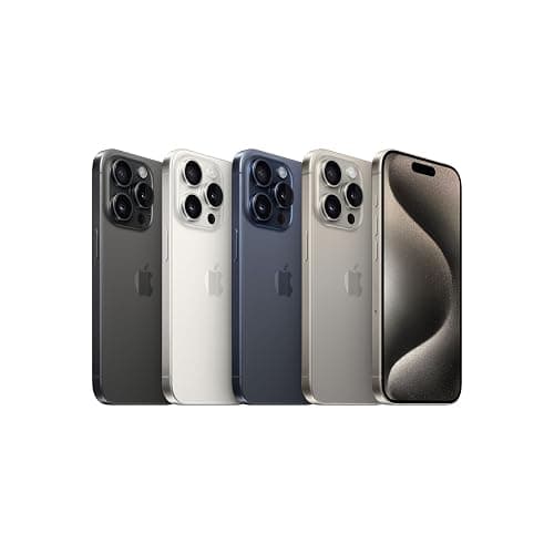 Apple iPhone 15 Pro (128 GB) - Blue Titanium (Renewed) thumbnail 4
