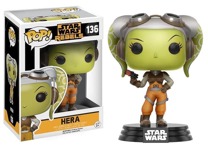 Funko POP Star Wars: Rebels - Hera Syndulla Vinyl Figure (Bundled with Compatible Box Protector Case), Multicolored, 3.75 inches thumbnail 2