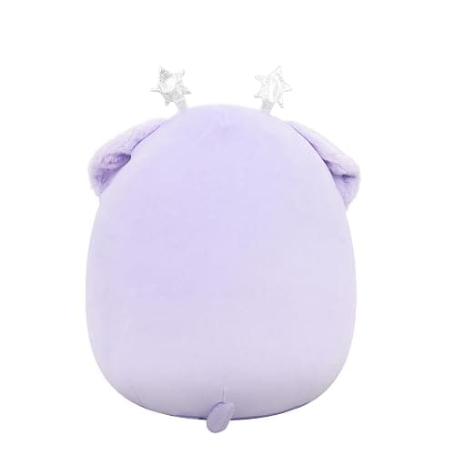 Squishmallows Original 14in Deontay The Purple Retriever with Birthday Confetti Belly and Star Headband – Official Jazwares Plush (Large) thumbnail 5