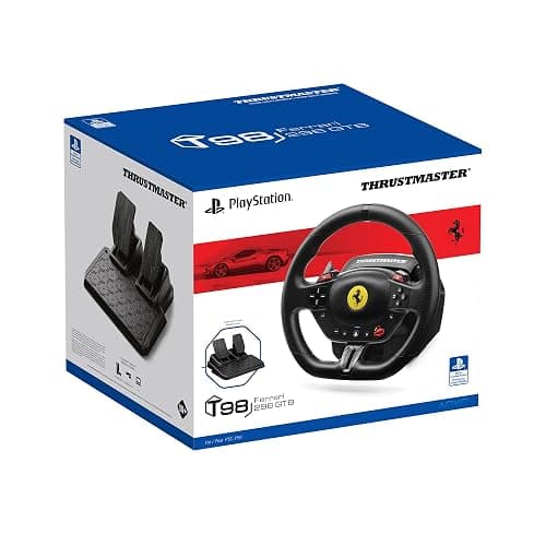 Thrustmaster T98 Ferrari 296 GTB, Racing Wheel for PS5, PS4, PC thumbnail 7
