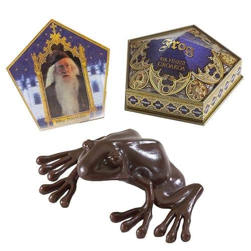 The Noble Collection Harry Potter Non Edible Chocolate Frog Prop Replica - Image 1