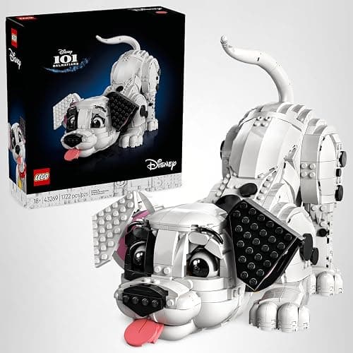 LEGO Disney 101 Dalmatians Puppy Building Set for Adults - Collectible DIY Kit for Movie Fans 18+ - Build Patch, Penny, Rolly or a Custom Pup - Gift Idea for Dog Lovers and Craft Enthusiasts - 43269 thumbnail 7