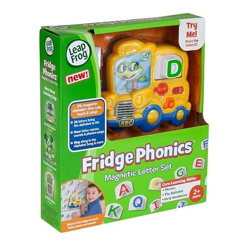 LeapFrog Fridge Phonics Magnetic Letter Set, Yellow thumbnail 4